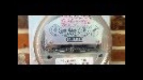 How to verify your electric meter accuracy.