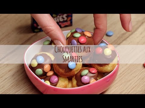 Recette facile chouquettes chocolat Smarties - recette petit-déjeuner ou brunch - Croquons la Vie