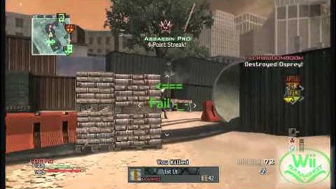 MW3 Wii~8 Knife Kills In 45 Seconds!