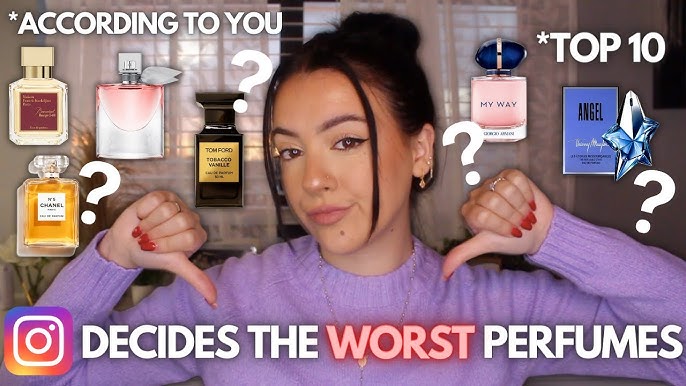 THE WORST PERFUMES EVER! IMO 🤢20 PERFUMES I HATE THE MOST vol.2