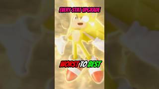Ranking Unleashed Upgrades WORST TO BEST!! #sonic #ranked #sonicthehedgehog #vs