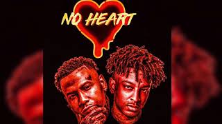 21 Savage No Heart ft. Moneybagg Yo  (Remix)