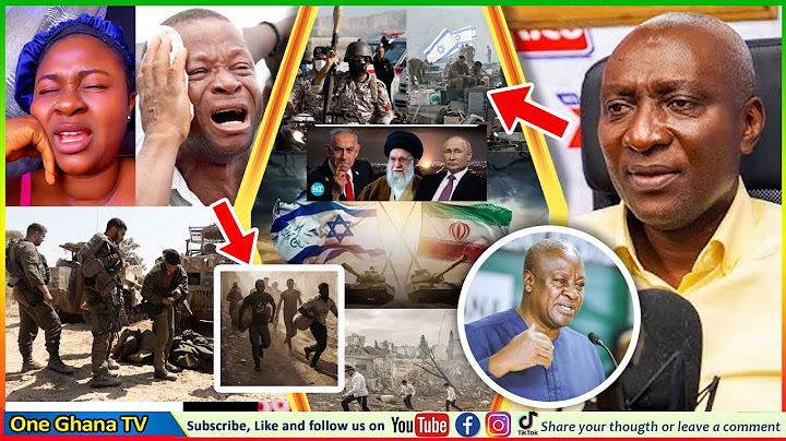 WE CAN'T SLEEP! Fear Grips Ghanaians in Israel Over Iran-Israel Wαr; Farouk Alwahab Reacts To Mahama