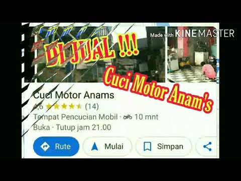 DIJUAL CEPAT !!! CUCI MOTOR/MOBIL ANAM'S Rawa buaya Cengkareng Jakarta barat