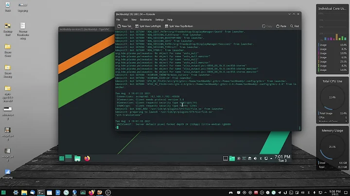 TigerVNC Server in Manjaro (Arch Linux) - Headless Guide 2021!