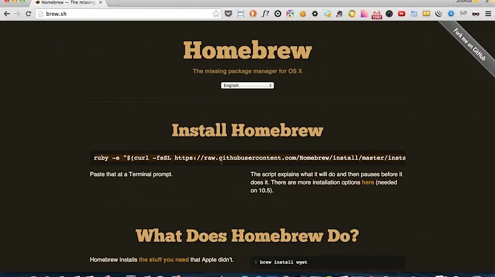 Why you should use HomeBrew AND Sublime Text 3