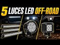 5 Mejores Luces LED Off-Road para 4x4 y Camioneta 2026 | Barra, Faro y Mini Pod