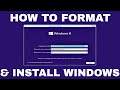 Windows 8.1 Formatting and Clean Installation