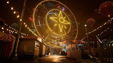 [Unreal Engine 5] Movie-level amusement park environment