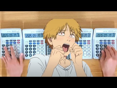 극장판 체인소맨 레제편 OST 요네즈 켄시 IRIS OUT 계산기 커버