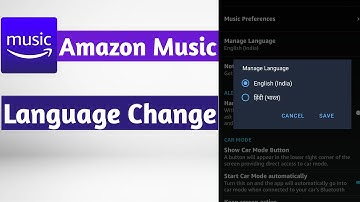 how to change amazon music language | change language amazon prime music