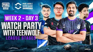 [ WATCH PARTY ] PMSL CSA LEAGUE STAGES W2D3 | TEENWOLF GAMING