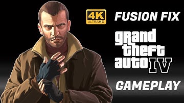 GTA 4 (PC 2025) Fix performance and bugs - Fusion Fix + DXVK (Vulkan) Gameplay 4K 60 FPS