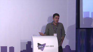 Data Days 2012 - Marc Guldimann - "Enliken" Start-up pitch for Data Pioneers competition