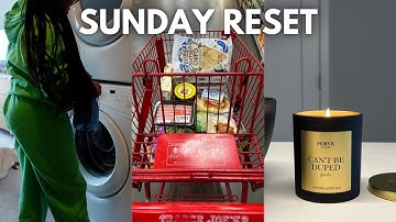 SUNDAY RESET: Getting My Life Together, Trader Joe’s, Target, Cleaning, Planning, etc. | Nyla Imani