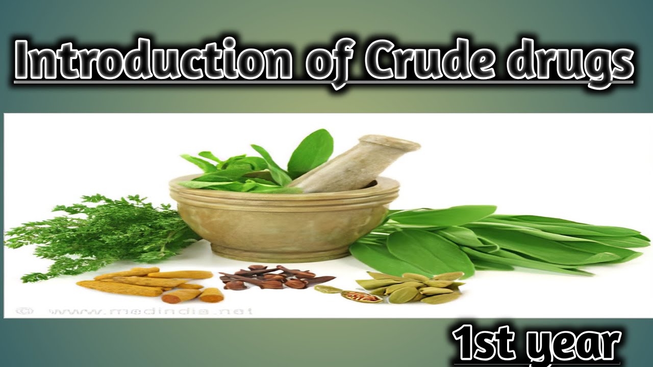 Introduction of Crude drugs I Urdu lecture I Lecture with Madam Sara