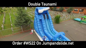 Double Tsunami Long Island, NY - www.JumpAndSlide.net