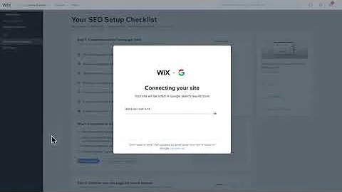Your Personalized SEO Setup Plan | Wix SEO