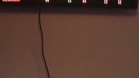 Alpha Big Dot LED sign programming progress 1