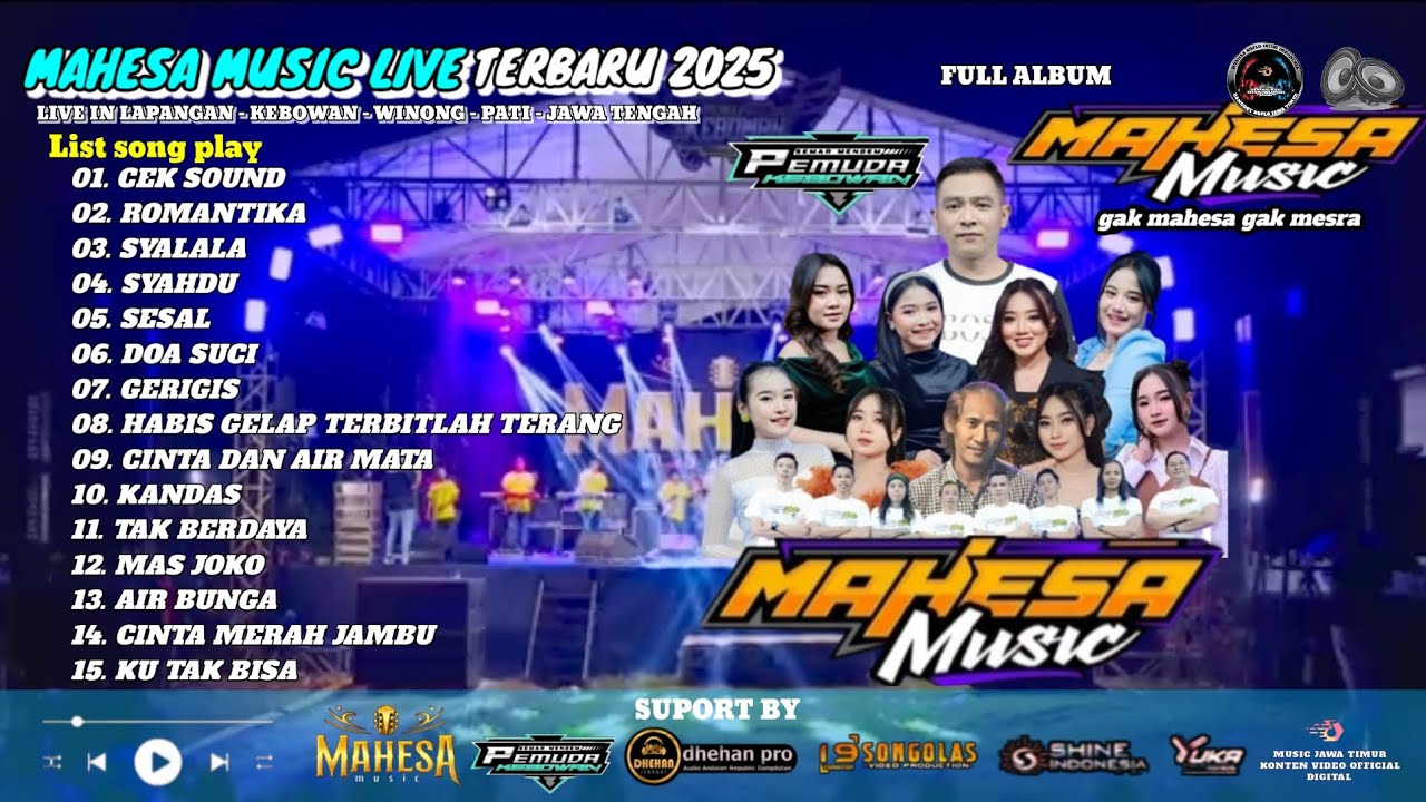MAHESA MUSIC FULL ALBUM - PEMUDA KEBOWAN KULON LIVE KEBOWAN - WINONG - PATI #dhehan_audio