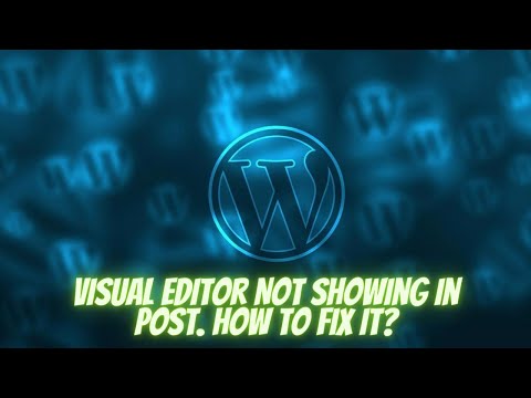 WordPress Visual Editor