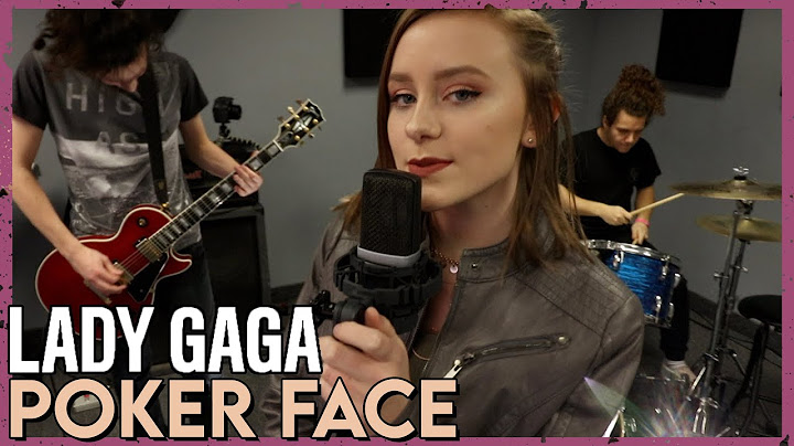 Poker Face Cover version - Cover performance video thumbnail