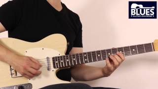 Blues Guitar Lesson - Robben Ford Style Solo chords