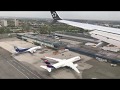 Landing in NYC at JFK Airport - 4K