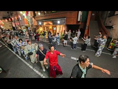 法輪音頭　杉大門通り盆踊り大会19　2025年9月21日