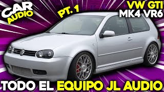 🔥 Así comenzamos con el sistema Full JL Audio en este VW GOLF GTI MK4 VR6