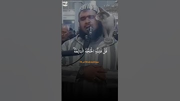 تلاوة رائعة و موقف أروع، تلاوة الشيخ وليد مهساس #تلاوة_خاشعة #وليد_مهساس