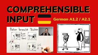 German comprehensible input | Input comprensible alemán: Peter und die Bücher