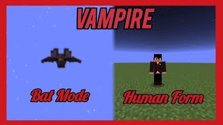 Vampire in Minecraft [Command Block]