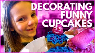 Decorating Funny Cupcakes! by Art For Kids Hub Family 218,290 views 1 year ago 13 minutes, 46 seconds