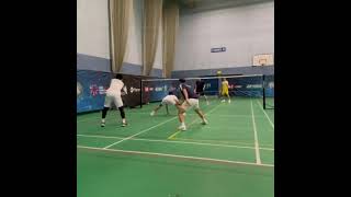 Marcus Dan Kevin Sanjaya Latihan Sebelum Olimpiade Tokyo 2020