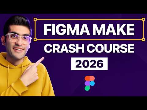 Free Figma Make Course for Beginners 2026 UI/UX Design Figma Tutorial