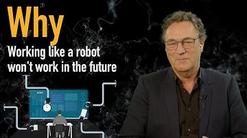 WHY working like a robot has no future. Futurist Speaker Gerd Leonhard #futureofwork WhySeries#3