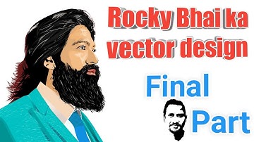 How To Make Vector design Part 2 step by step in infinite design |Rocky Bhai|