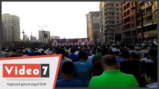 آلاف يتزاحمون على ساحات صلاة العيد بالمحلة الكبرى لأداء صلاة العيد الأضحى المبارك