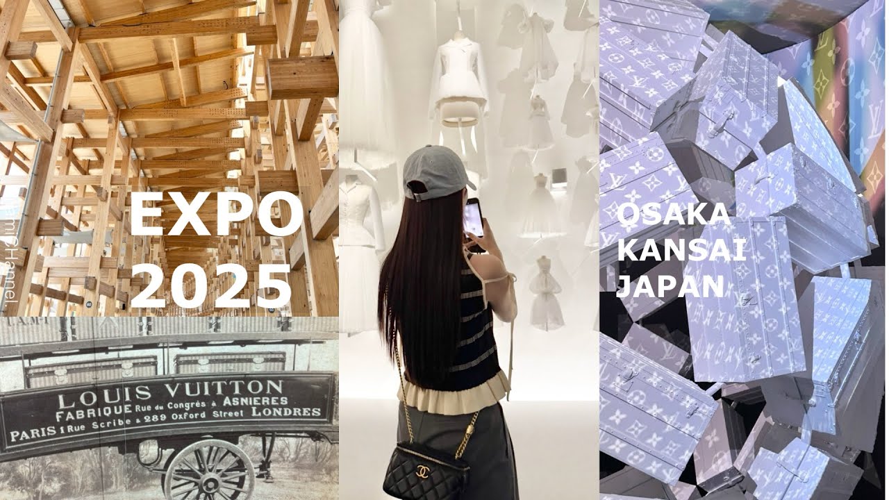 【EXPO2025】初めての大阪万博🎡１４パビリオン回れた大満喫の１日💗