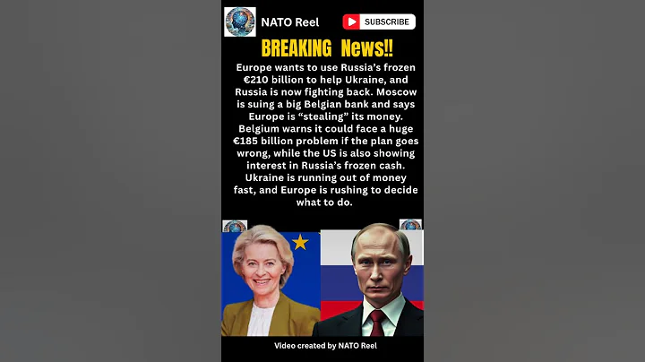 Europe vs Russia: The €210 Billion Clash Begins! #shorts