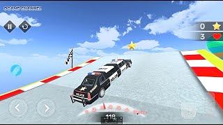 Impossible Limo Car Stunt Car Game - Mega Ramp Parkour Driving Games - Android Gamelay