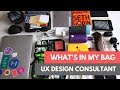 What's in My Backpack: UX Design Consultant