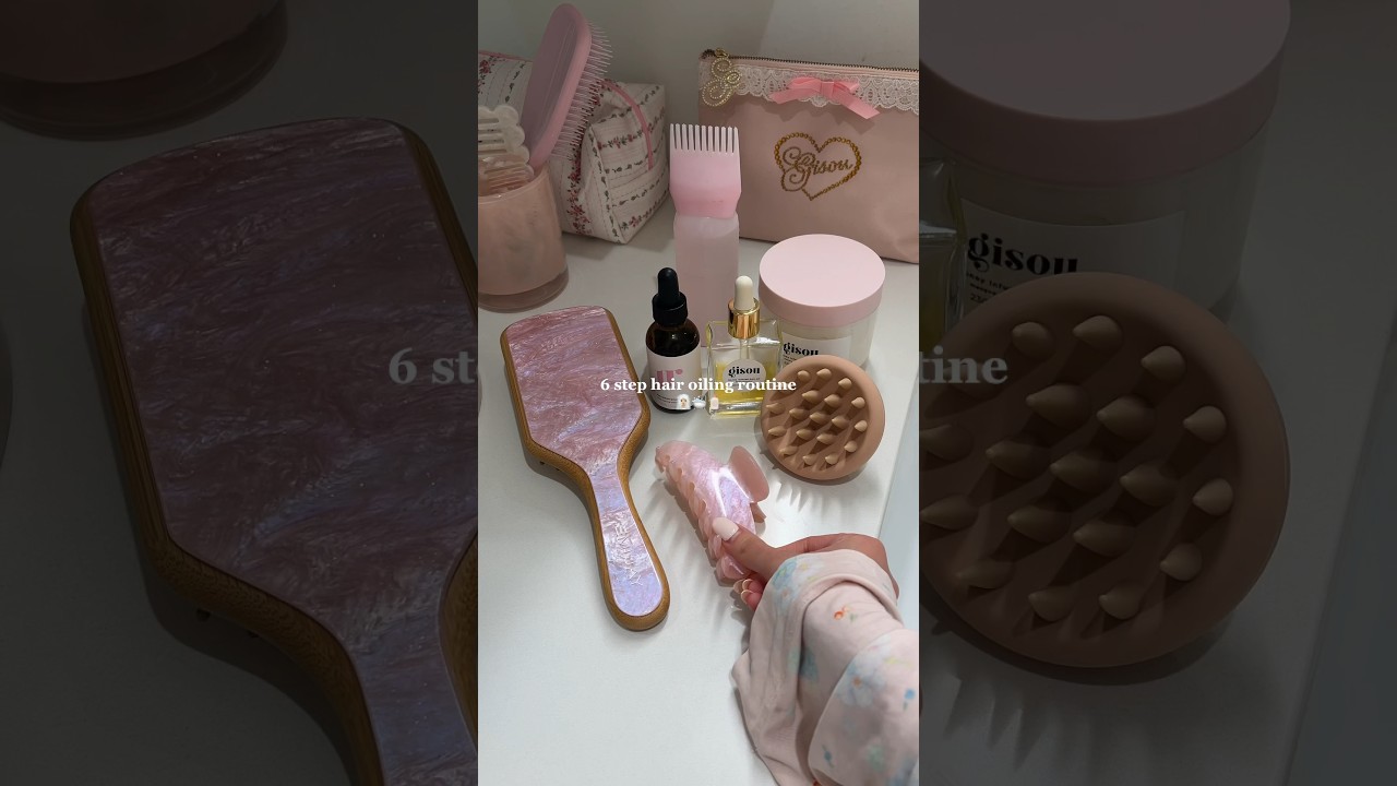 weekly hair oiling routine? #haircare #hairoiling #haircareroutine #haircaretips #hairtreatment