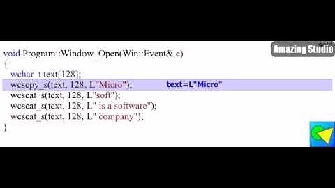 Concatenation using wchar_t