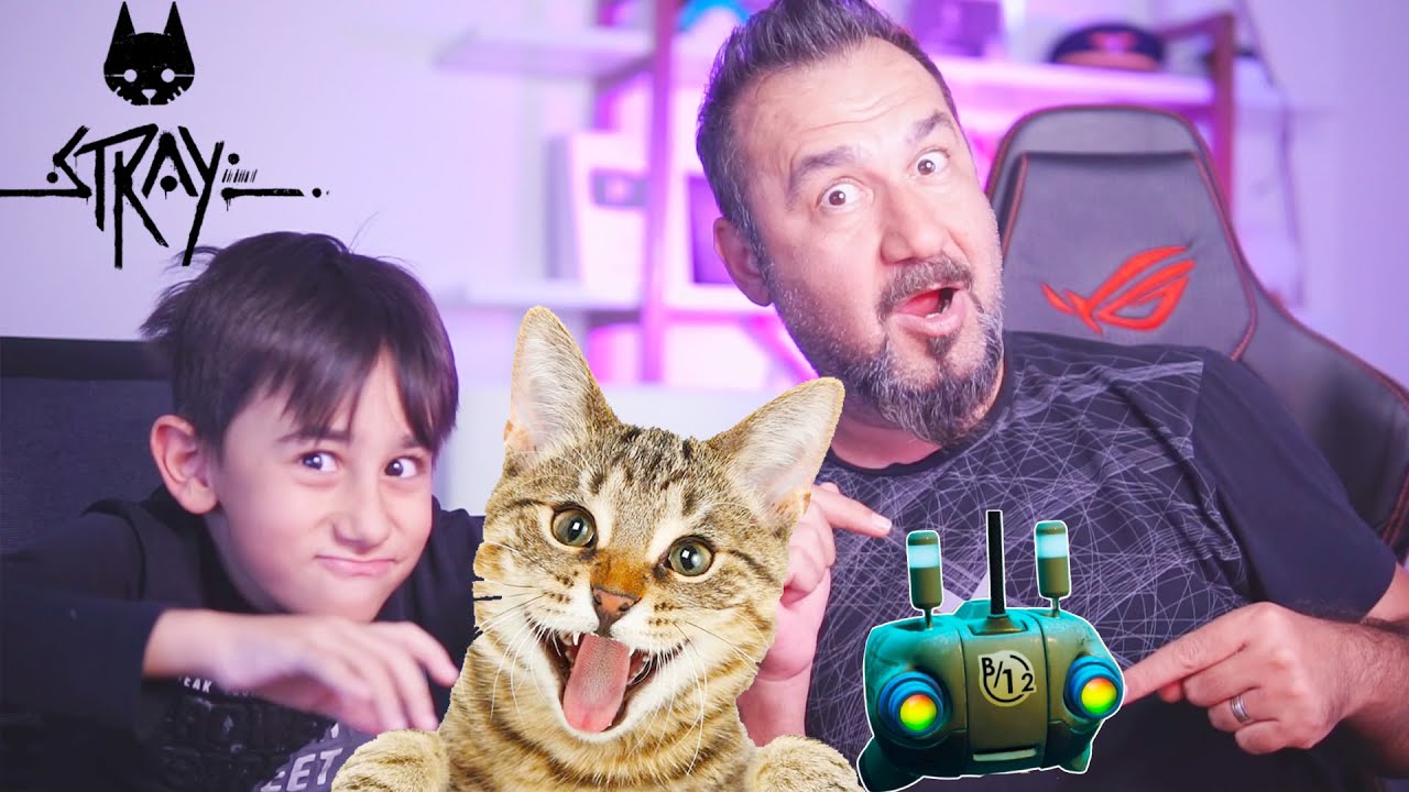 KEDİ OLDUK! ROBOT ARKADAŞ BULDUK! BİR KEDİNİN YAPABİLECEĞİ HERŞEY! | PS5 STRAY OYNUYORUZ 2. Bölüm