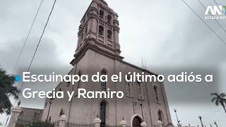 Escuinapa despide a Grecia y Ramiro entre dolor, lluvia y exigencias de justicia 💔