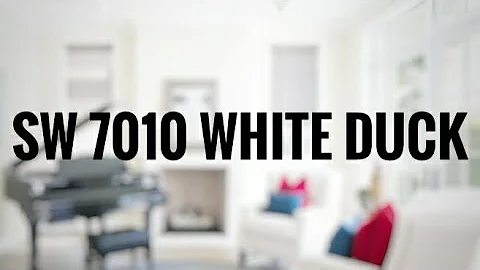 AWESOME OFF-WHITE | Sherwin Williams White Duck | Sherwin Williams Paint Colors