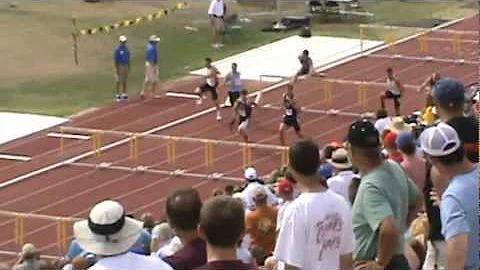 Jonathan DuVall wins 6A State Championship 110m Hu...