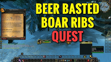 Beer Basted Boar Ribs Quest (WoW Classic)